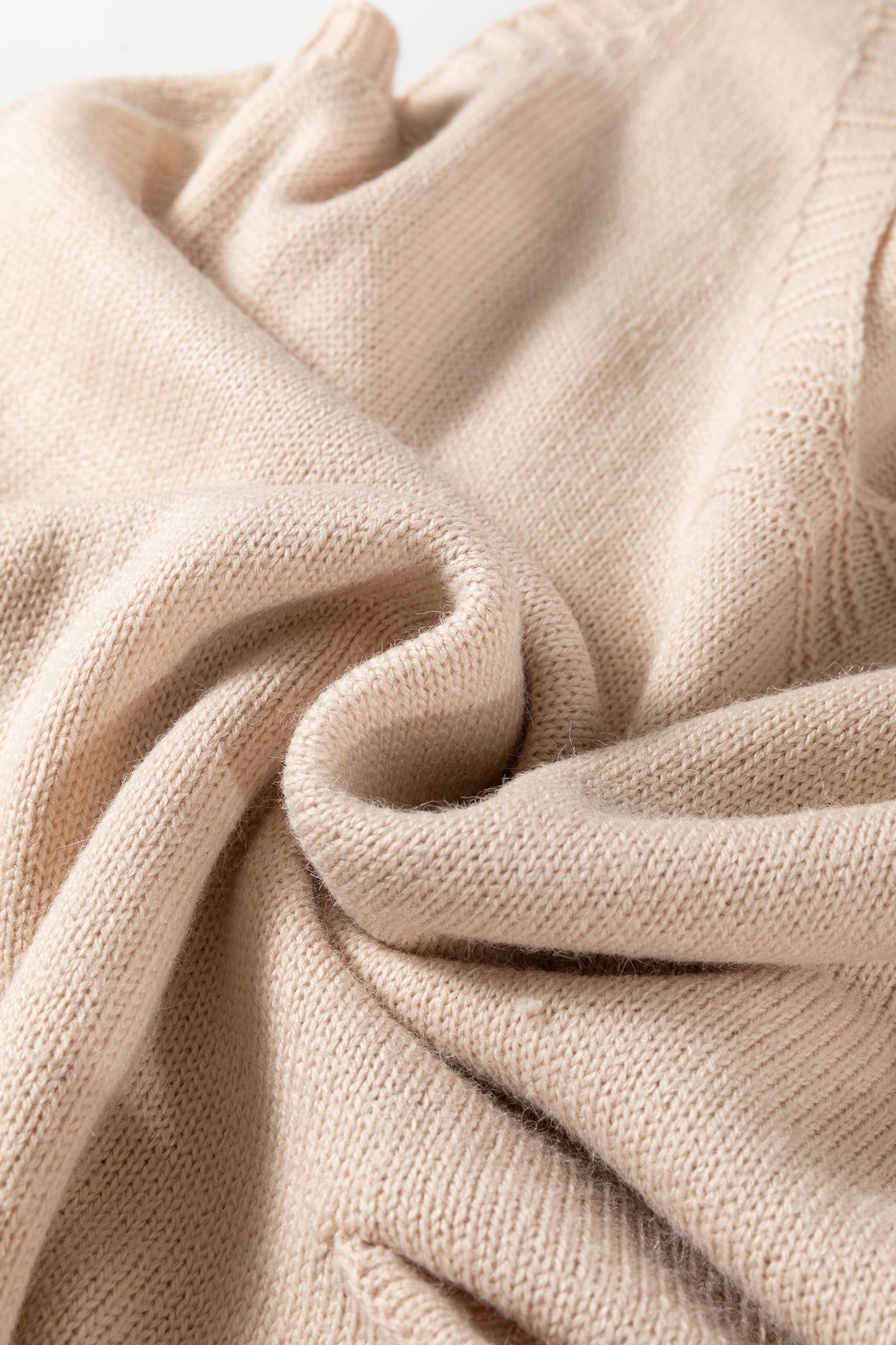 Loose Tunic Sweater Vest