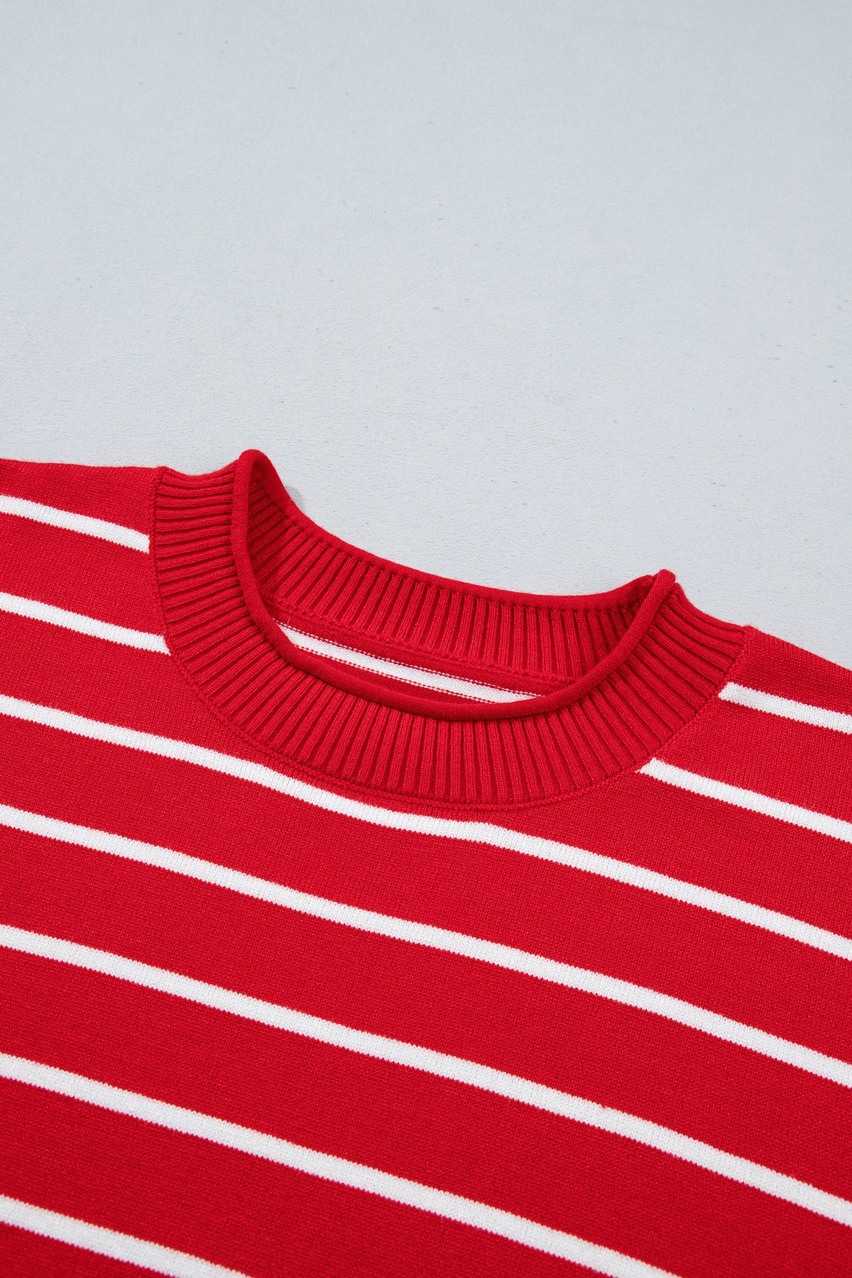 Classic Striped Knit Sweater