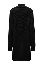 Load image into Gallery viewer, Yellow Knitted Open Front Casual Long Cardigan