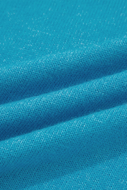 Blue Side Tie Sweater Vest