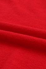 Load image into Gallery viewer, Red Merry Letter Embroidered High Neck Sweater