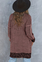 Load image into Gallery viewer, Yellow Knitted Open Front Casual Long Cardigan