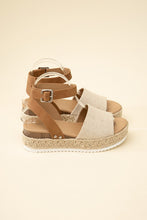 Load image into Gallery viewer, Espadrille Ankle strap Sandals