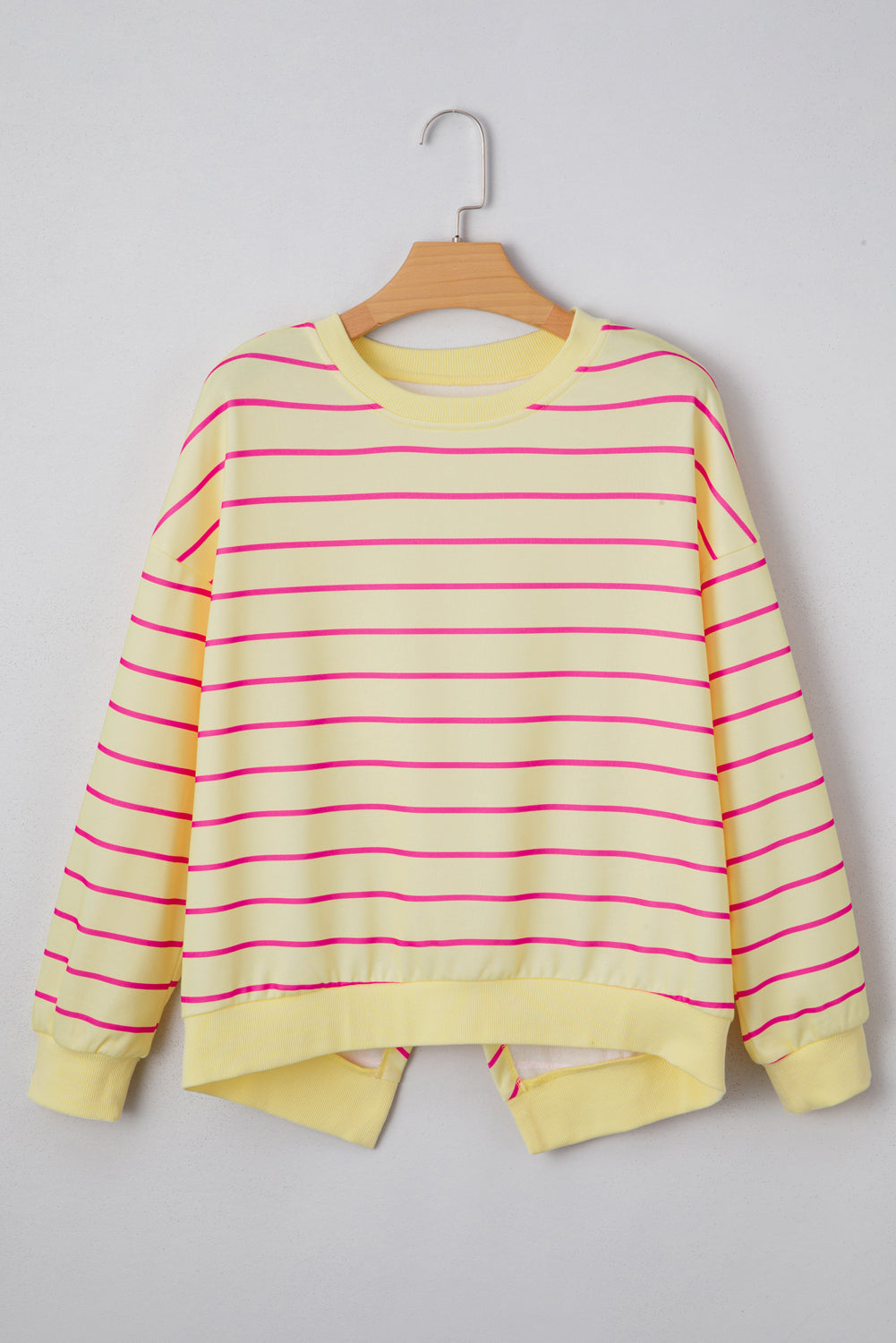 Becca Yellow Stripe Sweatshirt