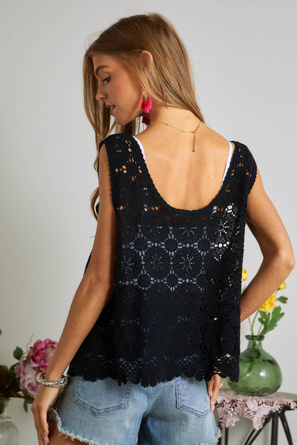 Taylor- Crochet Tank