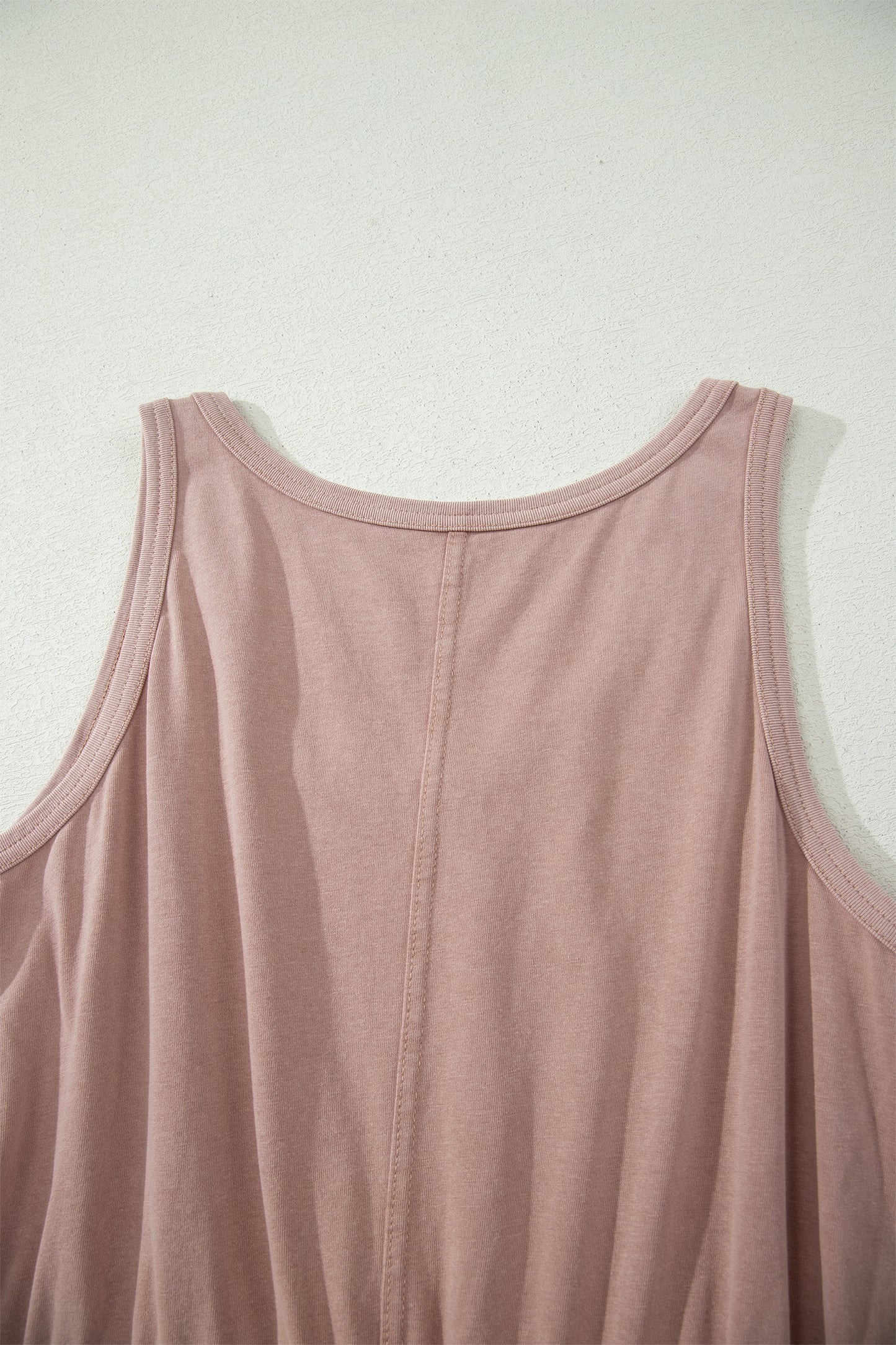 Smoke Gray Mineral Wash Mini Dress