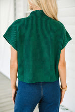 Load image into Gallery viewer, Patch Pocket Ribbed Knit Short Sleeve Sweater