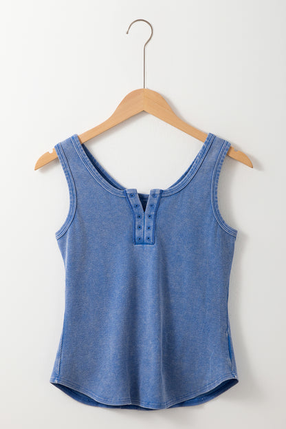 Skyler- Blue Mineral Tank