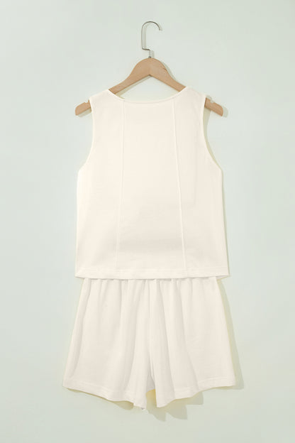 Blush Breeze Cotton Lounge Set