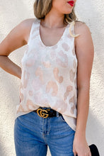 Load image into Gallery viewer, Gold Leopard Printed V Neck Knit Top