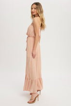 Load image into Gallery viewer, Button Front Tube Maxi Dress