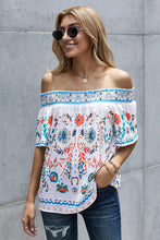 Load image into Gallery viewer, Floral Off-Shoulder Blouse