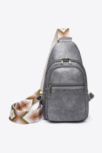 Load image into Gallery viewer, It&#39;s Your Time PU Leather Sling Bag