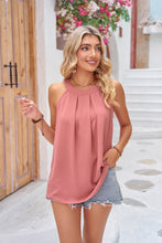 Load image into Gallery viewer, Grecian Neck Sleeveless Top