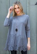 Load image into Gallery viewer, Sliver Knit Tunic