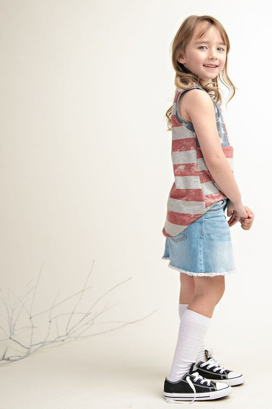 Kids Vintage 4th of July Tank