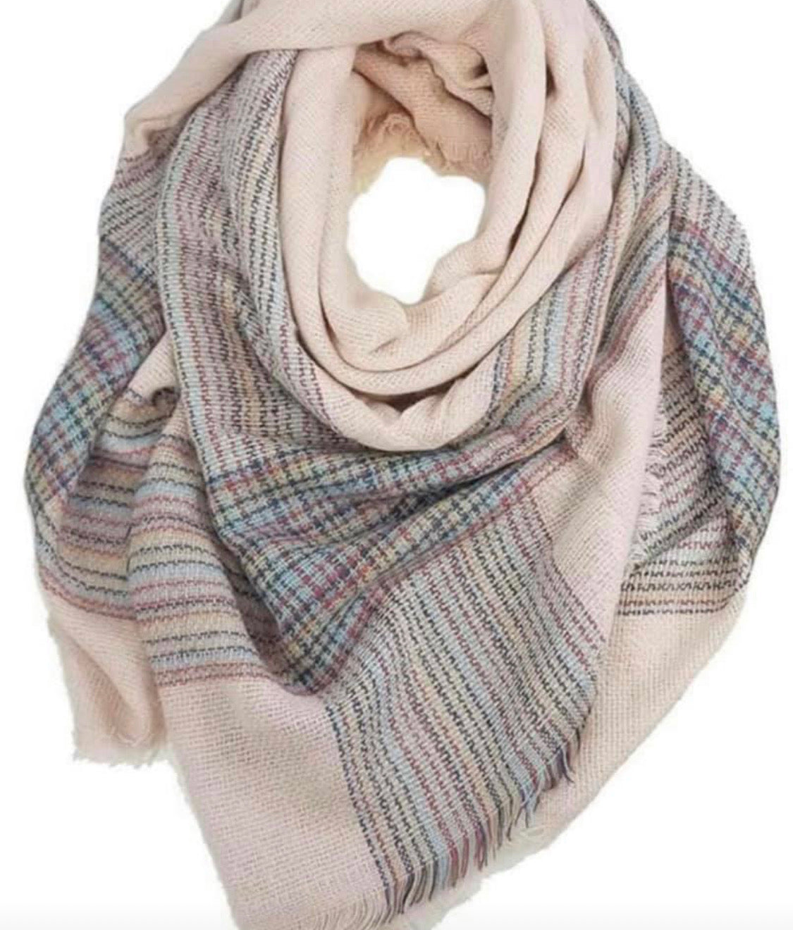 Salmon Blanket Scarf