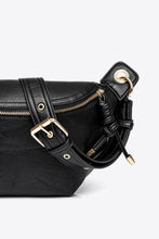 Load image into Gallery viewer, PU Leather Chain Strap Crossbody Bag