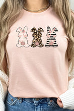 Load image into Gallery viewer, Floral Easter Bunnies Graphic Tee