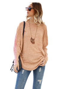 Taupe Dolman Solid Top