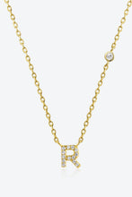 Load image into Gallery viewer, Q To U Zircon 925 Sterling Silver Necklace