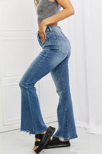Load image into Gallery viewer, RISEN Full Size Iris High Waisted Flare Jeans