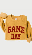 Load image into Gallery viewer, Vintage Mustard Game Day Sweatshirt