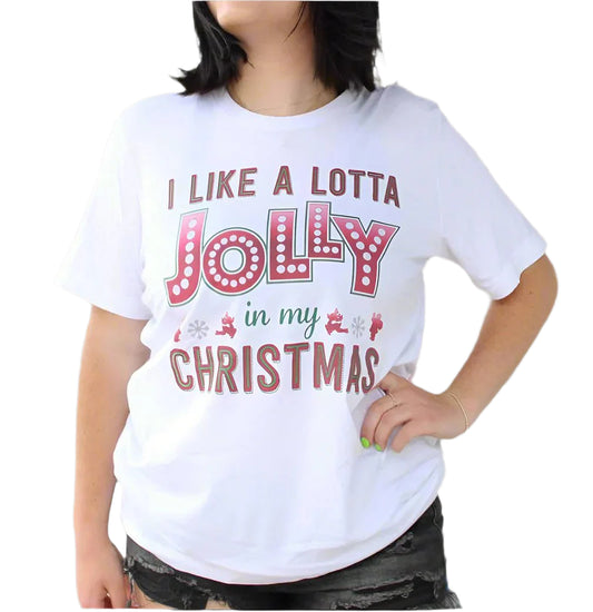 Jolly In My Christmas Tee
